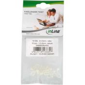 InLine� Kabelbinder Twist 3,5-5mm, natur, 100 St�ck