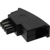 InLine� TAE-F Adapter, TAE-F Stecker auf RJ11 Buchse,...