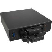 InLine� Frontpanel f�r den DVD-Schacht, 2-fach...