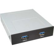 InLine� Frontpanel f�r den Floppy-Schacht, 2x...