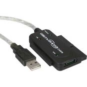 InLine� USB 2.0 zu IDE + SATA Konverter, mit Netzteil