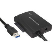 InLine� USB 3.0 zu SATA II Konverter Kabel, mit Netzteil