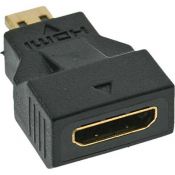 InLine� HDMI Adapter, HDMI C Buchse auf HDMI D...