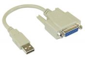 InLine� USB Adapter Kabel, USB Stecker A auf 15pol...