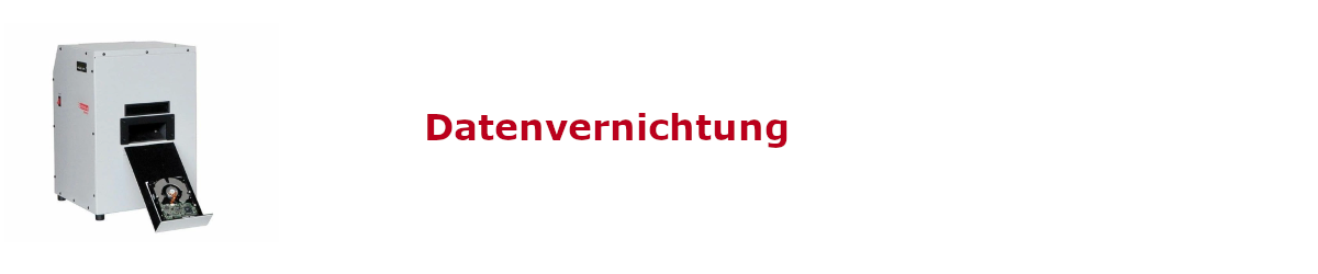 Datenvernichtung