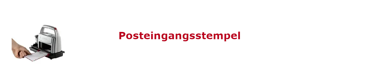 Posteingangsstempel