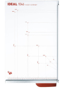 Hebelschneider IDEAL 1046, DIN A3+ bis DIN A6, Schnittlänge: 460 mm