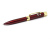 Laserpointer Kugelschreiber rot metallic