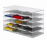 Ablagesysteme styrobig styropost Trio Tower 15 Fächer Ablagebox Ablagefach