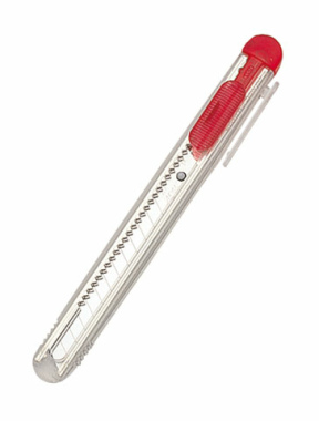 Cuttermesser NT iA 120 P transparent-rot 9mm Klinge