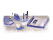 Schreibtischset Acryl Line, transparent - sehr hochwertig - homeoffice