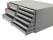Ablagebox styro Typ 16003/16000, grau grau