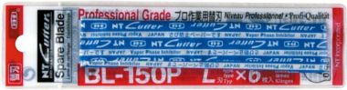 Cuttermesser Klingen BL 150P  für NT Cutter eL 500 - 6 Stück