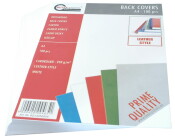 Rückenblätter 100 Stück 250 g/qm Lederkarton DIN A4 weiss Binderücken Karton