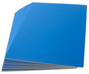 Rückenblätter 100 Stück Chromo DIN A4 blau...