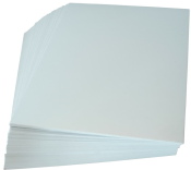 Rückenblätter 100 Stück Chromo DIN A4 silber Stärke 250 g/qm