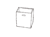 Auffangbehälter für Shredder intimus 007se