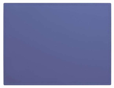 Schreibunterlage 650 x 500 mm OfficePad blau homeoffice Schreibtischunterlage