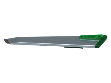 Cuttermesser NT iK 200 RP silber-grün-transparent 9mm Klinge