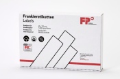 Frankieretiketten 1.000 Stück für PostBase Streifengeber, 60x159 mm, weiss