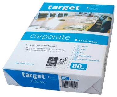 Kopierpapier 500 Blatt A4 holzfrei weiß matt 21x29,7cm 80 g/qm
