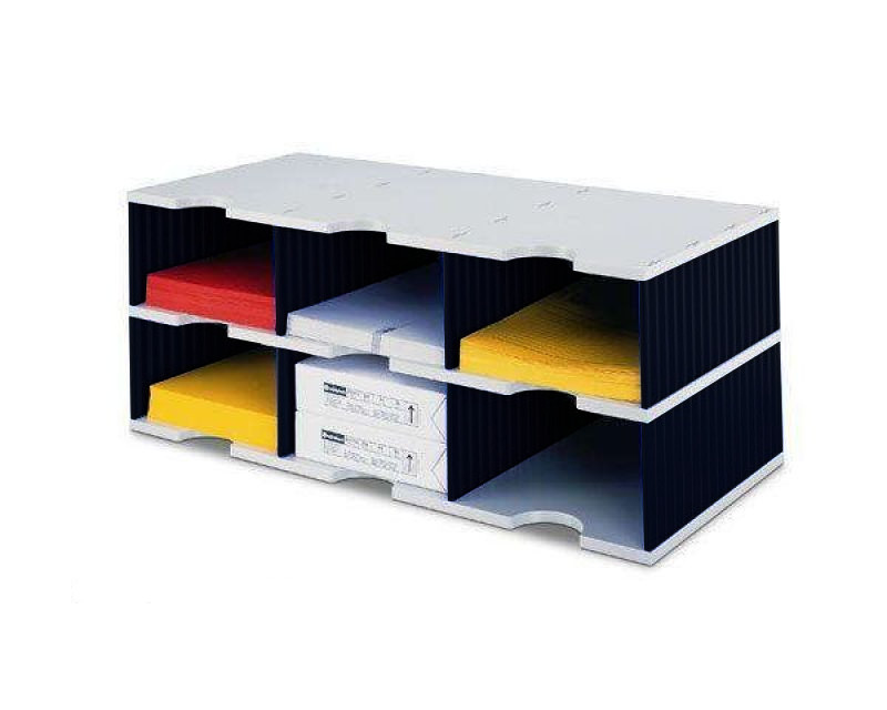 Ablagesysteme Ablagefächer Ablage styrodoc trio Jumbo 6 Sortier Fäche