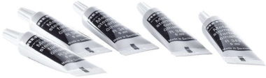 Metallstempelfarbe Reiner Stempel R343 ölhaltig schwarz Tube 5 ml 5 Stück