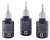 Metallstempelfarbe Reiner Stempel R343 ölhaltig schwarz 45 ml 3 Stück