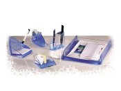 Schreibtischsets sehr hochwertig Acryl - 3 komplette Sets