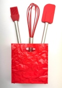 Knitterbox-Mini mit Backset (Teigschaber, Schneebesen,...