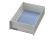 Schublade f&uuml;r Ablagen-Box Typ 16005, A4 grau, Vorderseite geschlossen