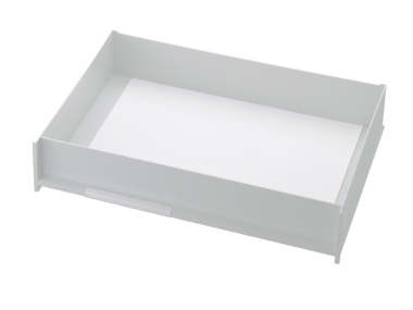 Schublade für Ablagen-Box Typ 16008, A3 weiss, Vorderseite geschlossen