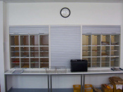 Postverteilstationen - groß Festeinbau