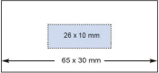 Datumstempel Modell D65 mit Textplatte (Zg 4)