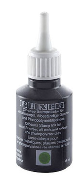 Metallstempelfarbe Reiner Stempel R333 ölhaltig grün 45 ml