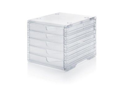 Ablagesysteme styroswingbox light transparent transparent 2 Stück