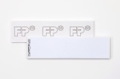 Frankieretiketten 1.000 Stück für PostBase one Streifengeber  44x167 mm   weiss