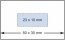 Numeroteur Modell N53a mit Textplatte (Zs 6 | Zg 4) Schaltung: 0-1-2-3-4x | Schriftart: Antiqua | Stempelfarbe: blau