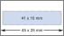 Numeroteur Modell DN41a mit Datum rechts (Zs 5 | Zg 4) Schaltung: bis 2x | Schriftart: Antiqua / Block | Stempelfarbe: blau