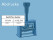 Numeroteur Modell DN65a mit Datum links (Zs 6 | Zg 4) Datum-Art: gek. Monatsname | Schriftart: Block / Antiqua | Stempelfarbe: blau