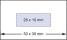 Datumstempel Modell D53V mit Textplatte und Datums- Visibleanzeige (Zg 4) Datum-Art: gek. Monatsname | Stempelfarbe: schwarz