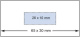 Datumstempel Modell D65 mit Textplatte (Zg 4) Datum-Art: gek. Monatsname | Stempelfarbe: blau