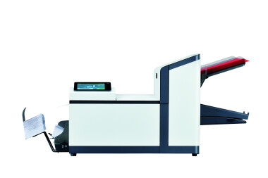Kuvertiermaschine FPi 2710 / DS 63 Basic, mit OMR-Lesung Low, 1 Normalstation, Kuvertauffangkasten vorne