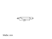 Cuttermesser Klingen BDA 200 P 45° für NT...