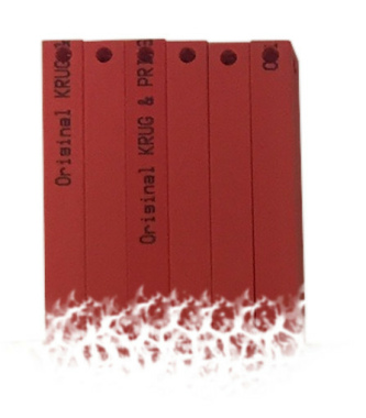Schnittleisten rot für Stapelschneider Modelle IDEAL 5560