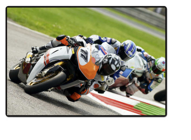 Schreibunterlage Mini 500 x 340 mm Poster Pad - Motorrad