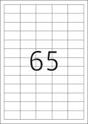 HERMA 4270 Etiketten Premium A4, weiß 38,1x21,2 mm...