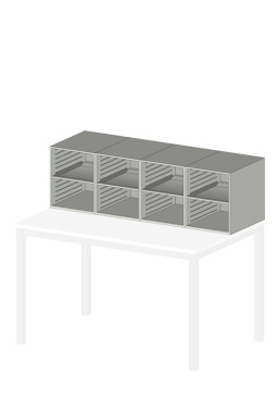 Sortiereinheit Styromega mit 8 Fächer, stand alone - Variante B1.0