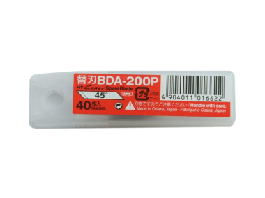 Cuttermesser Klingen BDA 200 P für Hansa NT Cutter D 1000 - 200 Stück