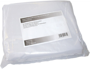 Plastiksäcke 50Stk. 9000030 Aktenvernichter IDEAL 4606